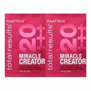 Matrix Miracle Creator 20 Total Results Multi-Tasking Hair Mask 1 OZ 2-Pack